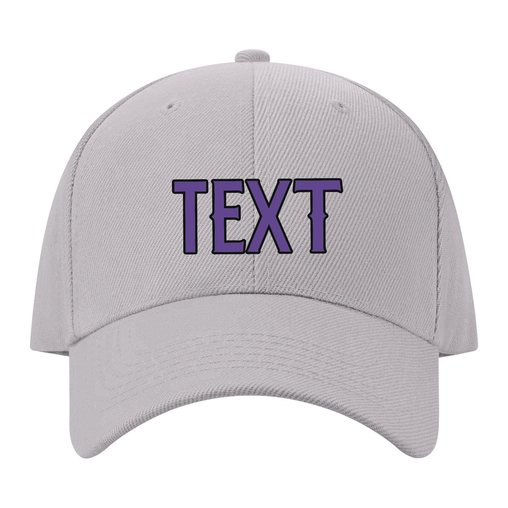 Custom Gray Yellow Hat 07B21723