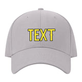 Custom Gray Light Coral Red Hat 07B21726