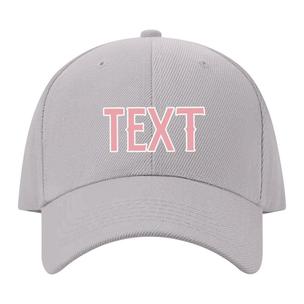 Custom Gray Light Emerald Green Hat 07B21821