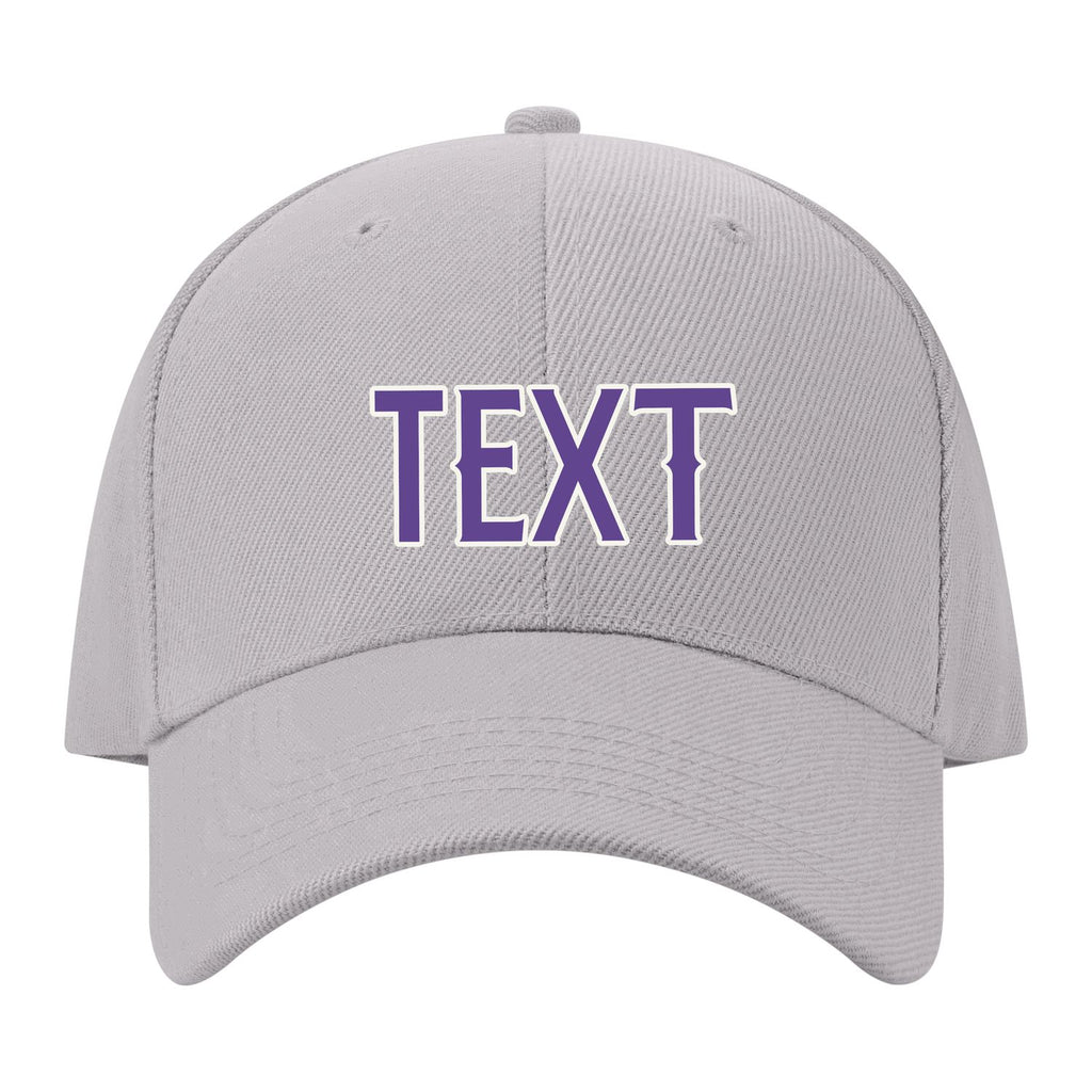 Custom Gray Yellow Hat 07B21823
