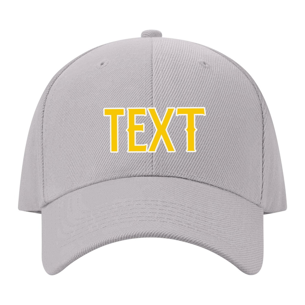 Custom Gray Peach Powder Hat 07B21830