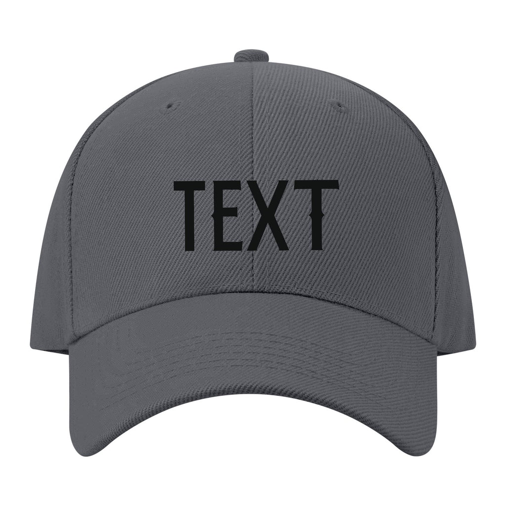 Custom Dark Grey Mocha Hat 08B21717