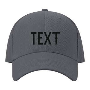 Custom Dark Grey Mocha Hat 08B21717