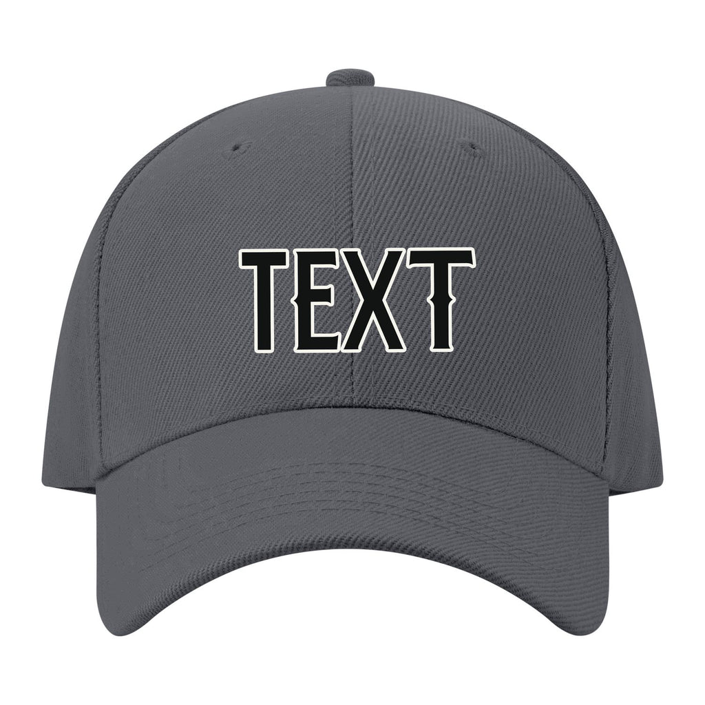 Custom Dark Grey Mocha Hat 08B21817