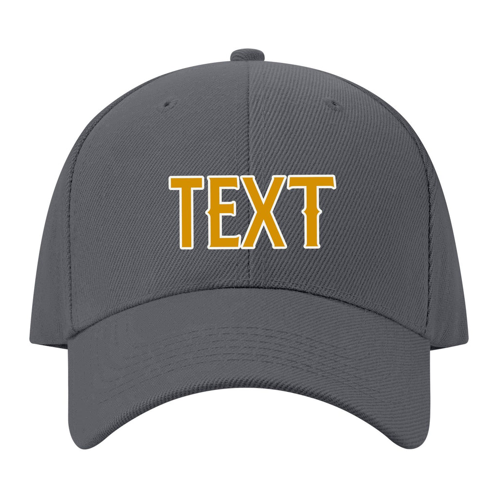 Custom Dark Grey Sky Blue Hat 08B21819