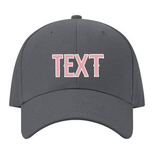 Custom Dark Grey Light Emerald Green Hat 08B21821