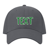Custom Dark Grey Misty Rose Hat