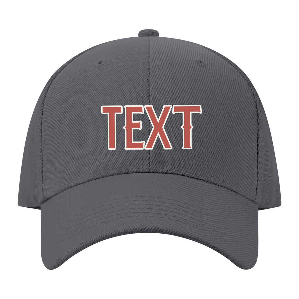 Custom Dark Grey Emerald Green Hat 08B21829