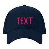 Custom Navy Light Pink Hat