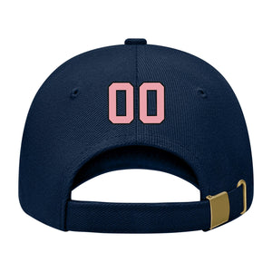 Custom Navy Light Emerald Green Hat 09B21721