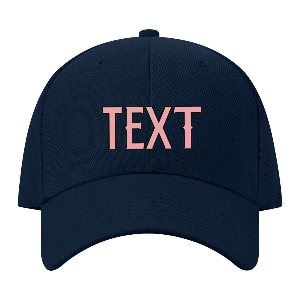 Custom Navy Light Emerald Green Hat 09B21721