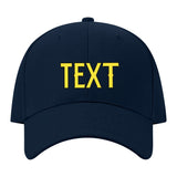 Custom Navy Light Coral Red Hat 09B21726