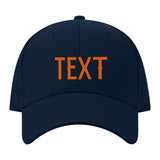 Custom Navy Blue Green Hat