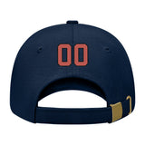 Custom Navy Emerald Green Hat 09B21729