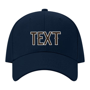 Custom Navy Black Hat 09B21801