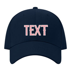 Custom Navy Light Emerald Green Hat 09B21821