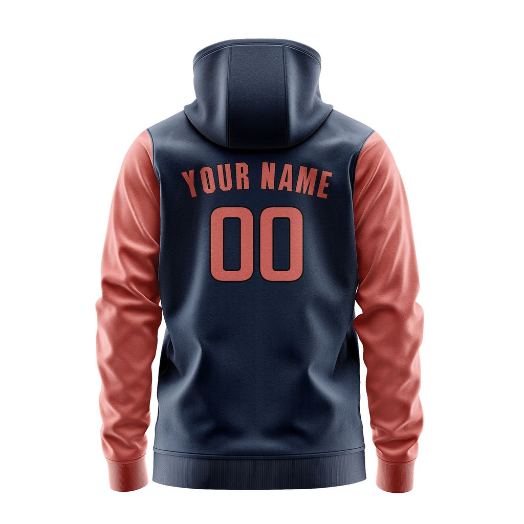 Custom Blue Copper Rose Hoodie 1010292910B31729