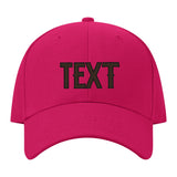 Custom Pink Black Hat