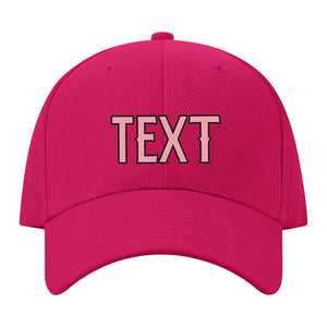 Custom Pink Light Emerald Green Hat 10B21721