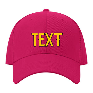 Custom Pink Peach Powder Hat 10B21730
