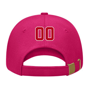 Custom Pink Crimson Red Hat 10B21814