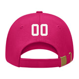 Custom Pink Pale Ice Blue Hat 10B21818