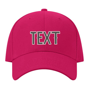 Custom Pink Orange Hat 10B21820