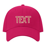 Custom Pink Emerald Green Hat