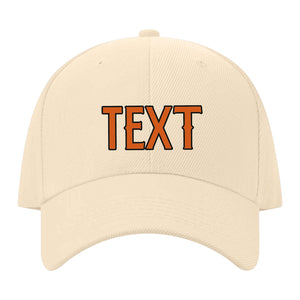 Custom Pale Peach Blue Green Hat 11B21728