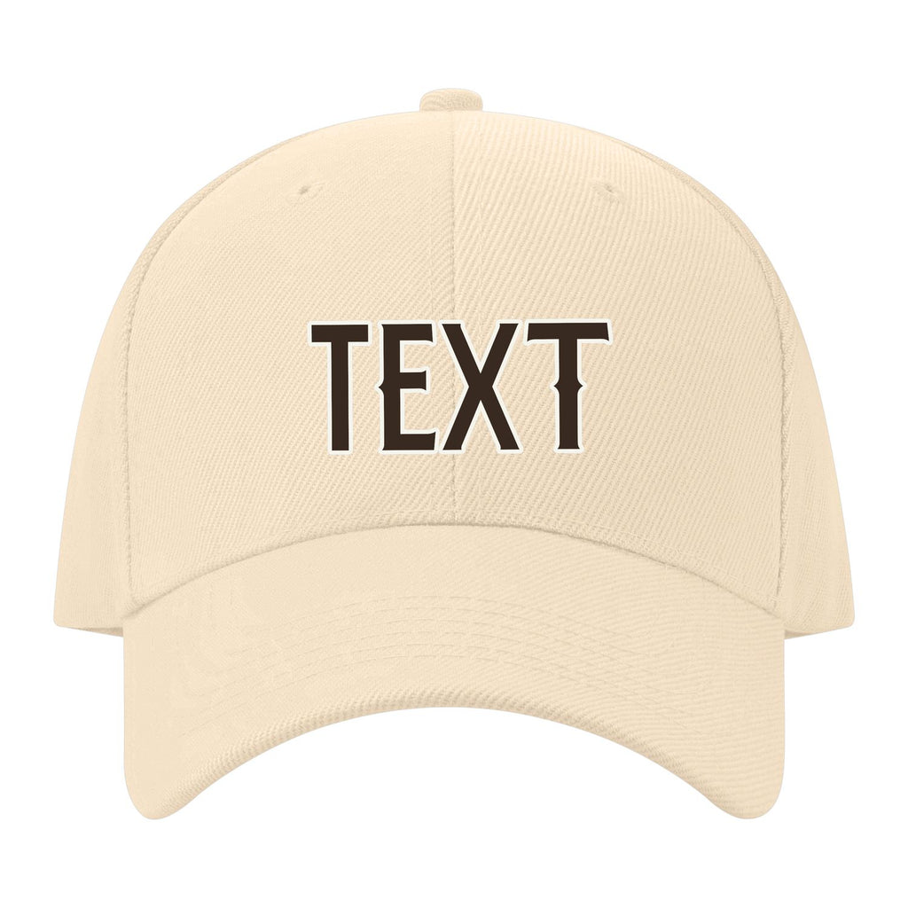 Custom Pale Peach Black Hat 11B21801