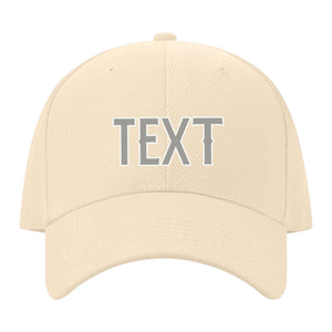 Custom Pale Peach Light Green Hat 11B21804