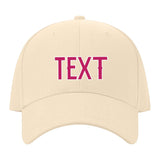 Custom Pale Peach Light Pink Hat 11B21813