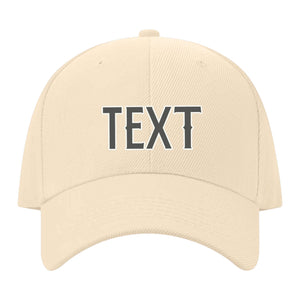 Custom Pale Peach Orange Hat 11B21820
