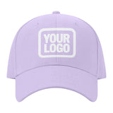 Custom Lavender Gray Pale Ice Blue Hat