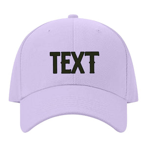 Custom Lavender Gray White Hat 12B21702