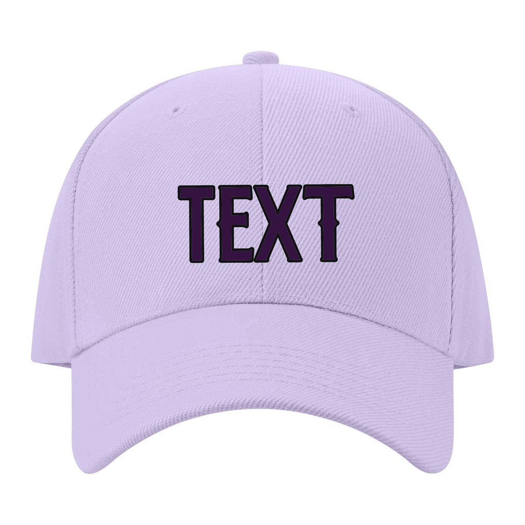 Custom Lavender Gray Gray Hat 12B21707