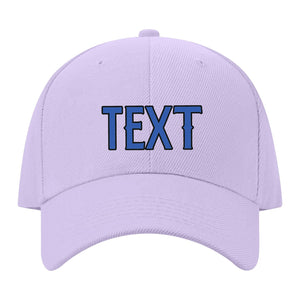 Custom Lavender Gray Navy Hat 12B21709