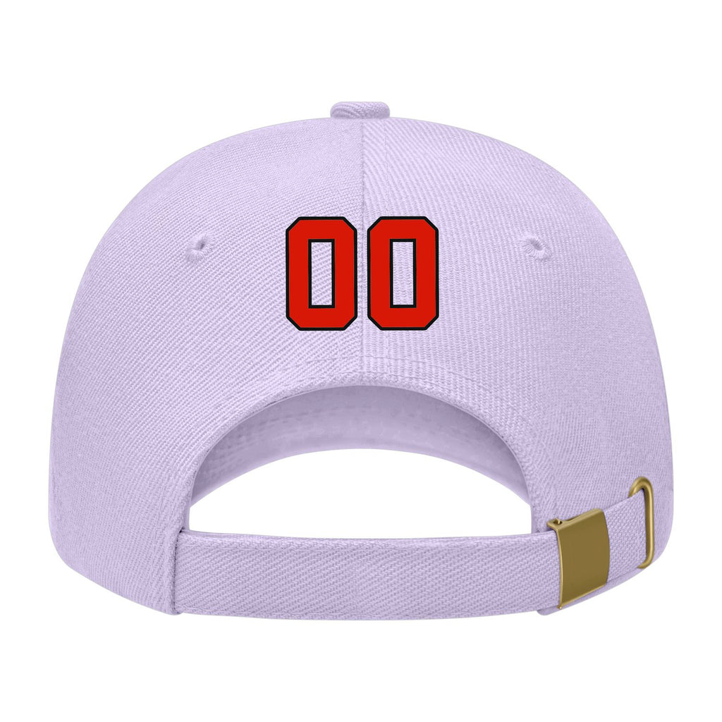 Custom Lavender Gray Lavender Gray Hat 12B21712