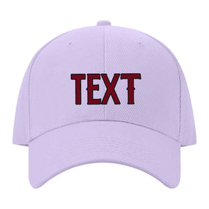 Custom Lavender Gray Khaki Hat 12B21715
