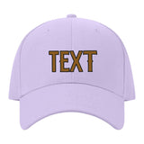 Custom Lavender Gray Dark Green Hat