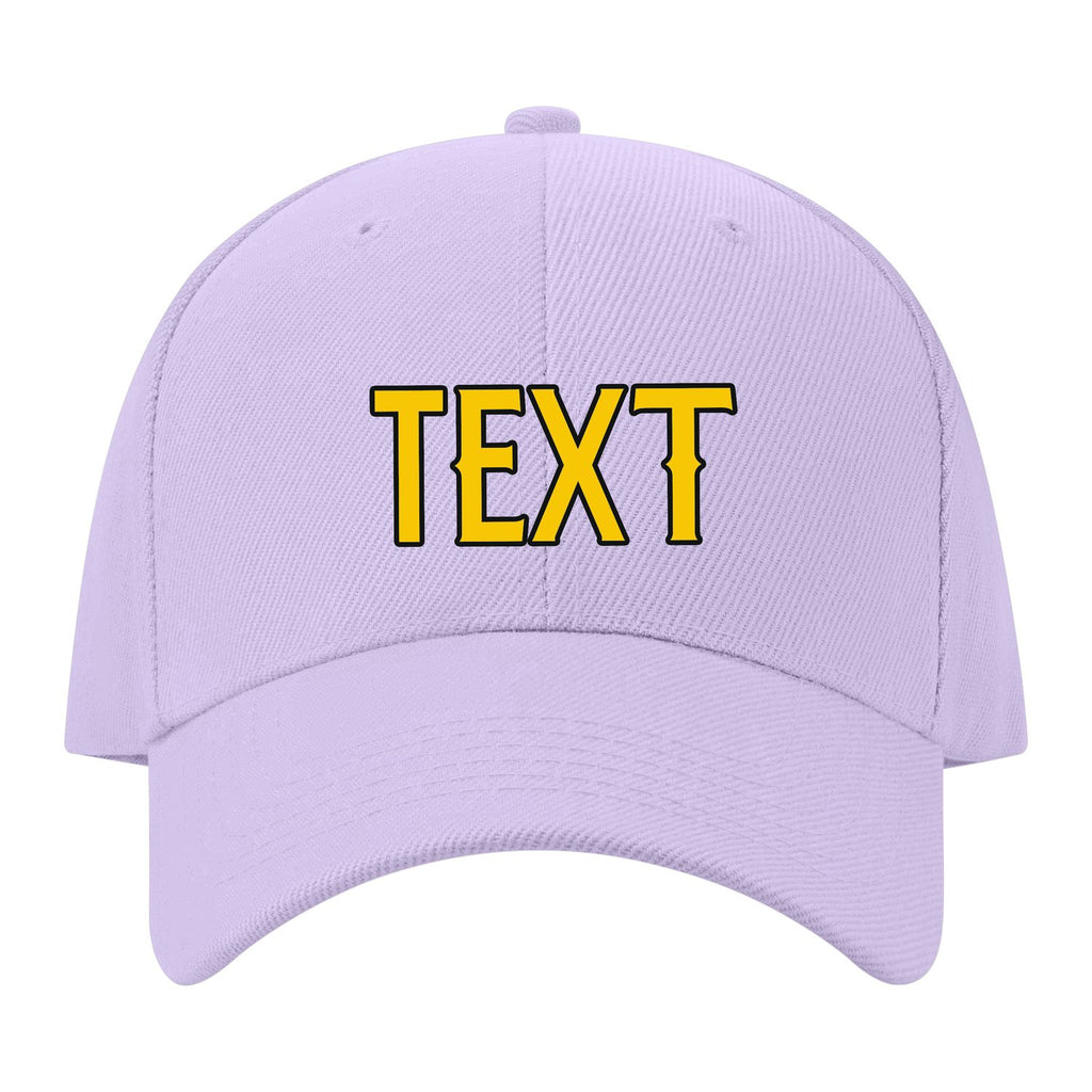 Custom Lavender Gray Peach Powder Hat 12B21730