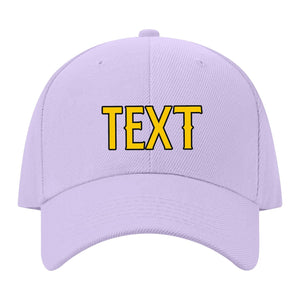 Custom Lavender Gray Peach Powder Hat 12B21730