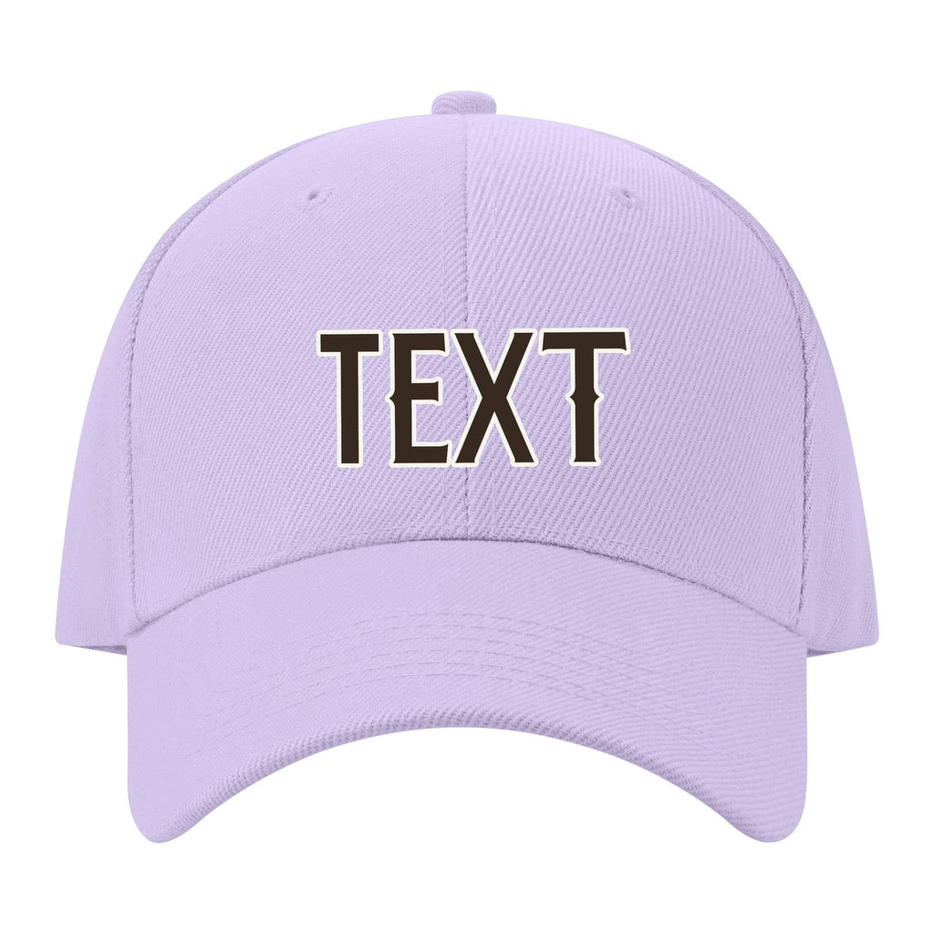 Custom Lavender Gray Black Hat 12B21801