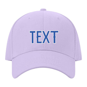 Custom Lavender Gray Navy Hat 12B21809