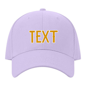 Custom Lavender Gray Sky Blue Hat 12B21819