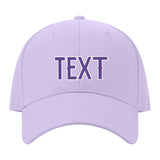 Custom Lavender Gray Yellow Hat 12B21823