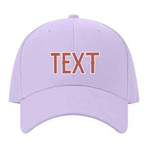 Custom Lavender Gray Emerald Green Hat 12B21829
