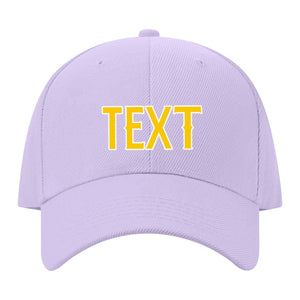 Custom Lavender Gray Peach Powder Hat 12B21830