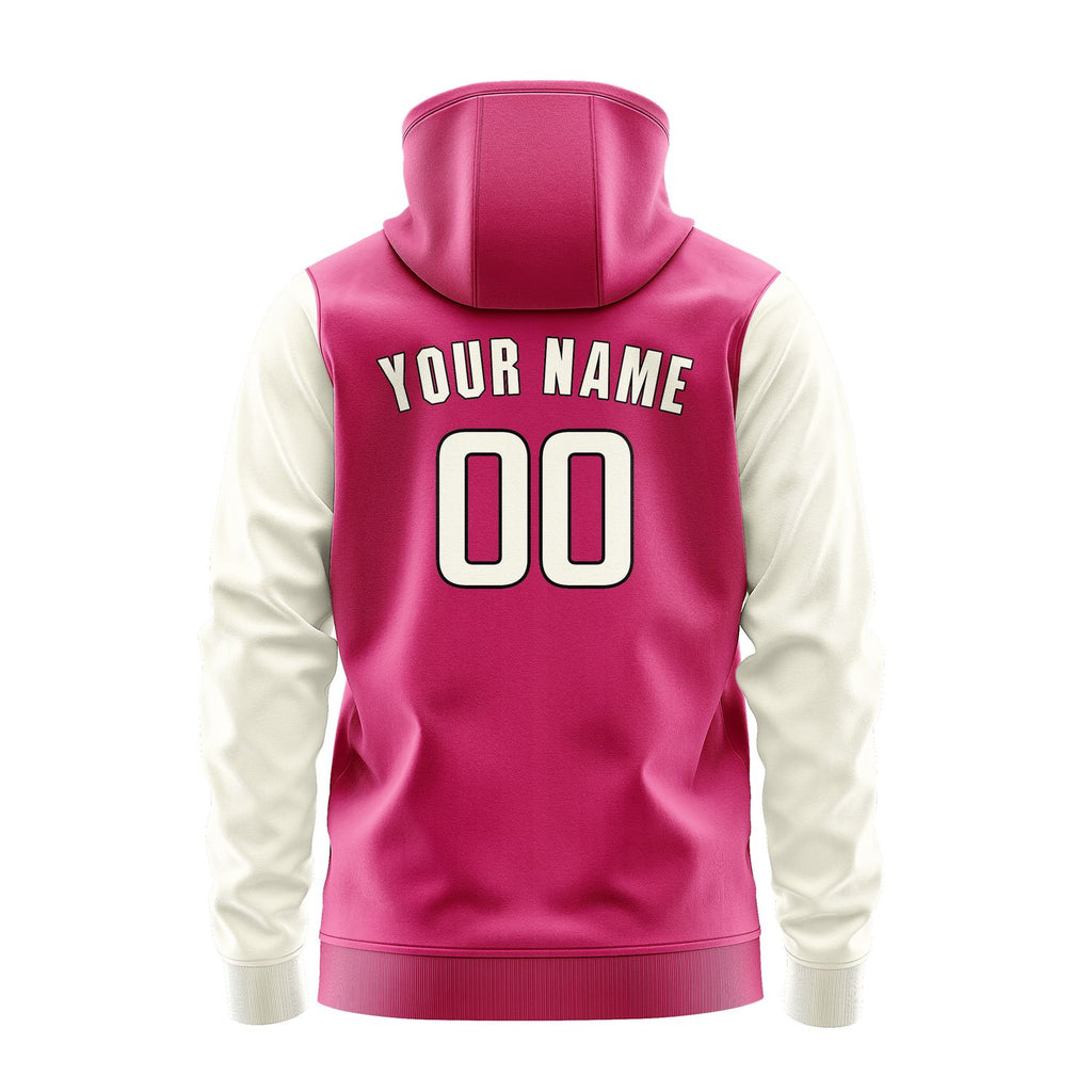 Custom Pink Cream Hoodie 1313030313B31703