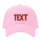 Custom Light Pink Lavender Gray Hat 13B21712
